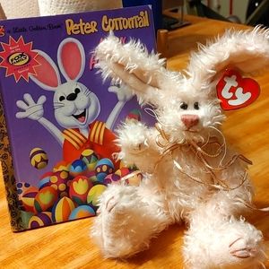 Easter Ty Bunny and Peter Cottontail book